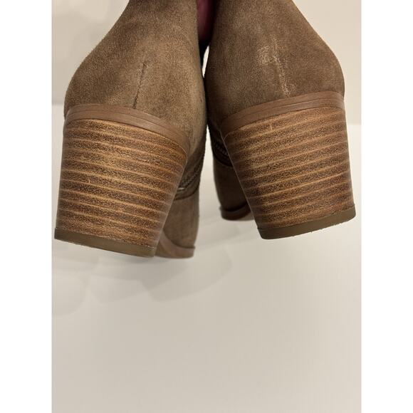 Franco Sarto Sager Suede Pointed Toe Ankle Boots Women's 8.5 - Picture 11 of 12